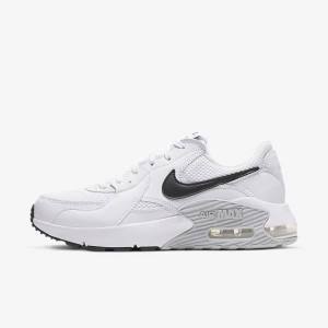 Nike Air Max Excee Naisten Tennarit Valkoinen Platina Mustat | NK045MOZ