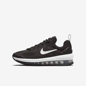 Nike Air Max Genome Older Lasten Vaelluskengät Mustat Tummanharmaat Valkoinen | NK375QPG