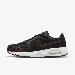 Nike Air Max SC Naisten Tennarit Mustat Metal Kultaiset Ruskea | NK189REV