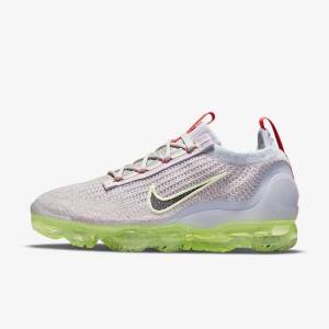 Nike Air VaporMax 2021 FK Naisten Tennarit Vaaleanbeige Vaaleanvihreä Mustat | NK156EKH