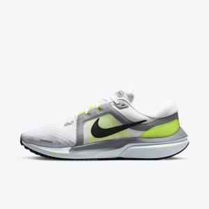 Nike Air Zoom Vomero 16 Miesten Juoksukengät Valkoinen Harmaat Mustat | NK208OWR