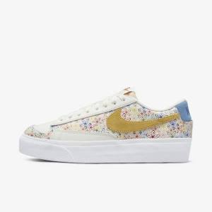 Nike Blazer Low Platform Naisten Tennarit Kuninkaallinen Sininen Sininen | NK346XTE