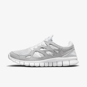 Nike Free Run 2 Miesten Tennarit Harmaat Valkoinen Platina | NK317BXM