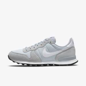 Nike Internationalist Naisten Tennarit Harmaat Platina Mustat Valkoinen | NK273HUJ