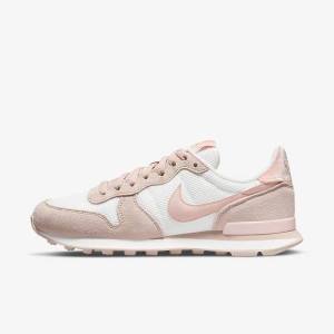 Nike Internationalist Naisten Tennarit Valkoinen Khaki Harmaat Vaalean | NK798JOB