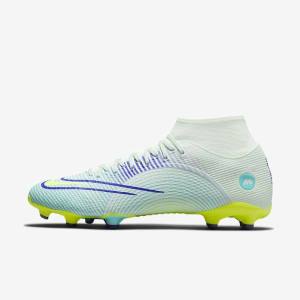 Nike Mercurial Dream Speed Superfly 8 Academy MG Multi-Grounds Miesten Jalkapallokengät Vihreä Violetit Vihreä | NK507ZIK