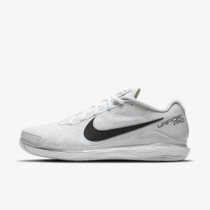 Nike NikeCourt Air Zoom Vapor Pro Hard-Court Miesten Tenniskengät Valkoinen Mustat | NK394DNU