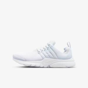 Nike Presto Older Lasten Tennarit Valkoinen Platina Valkoinen | NK173FVC