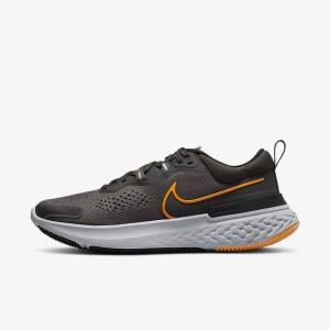 Nike React Miler 2 Maantie Miesten Juoksukengät Harmaat Mustat Harmaat | NK258NGY