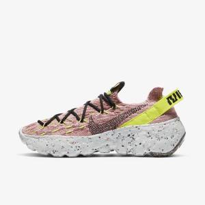 Nike Space Hippie 04 Naisten Tennarit Sitruuna Vaaleanpinkki Mustat | NK145RHO