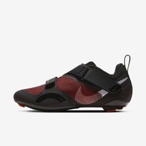 Nike SuperRep Cycle Indoor Cycling Naisten Treenikengät Mustat Punainen Metal Hopea | NK376HYO