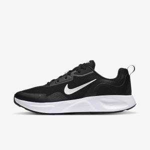 Nike Wearallday Miesten Tennarit Mustat Valkoinen | NK543MXA