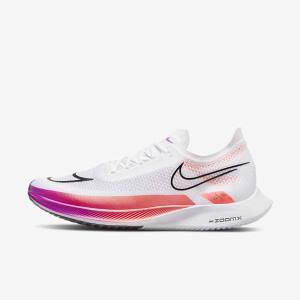 Nike ZoomX Streakfly Maantie Racing Miesten Juoksukengät Valkoinen Punainen Violetit Mustat | NK347YQD