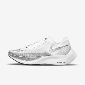 Nike ZoomX Vaporfly Next% 2 Maantie Racing Miesten Juoksukengät Mustat Metal Kultaiset Valkoinen | NK324JNX